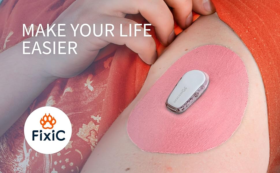 Fixic Adhesive Patch for G6 25 PCS Waterproof