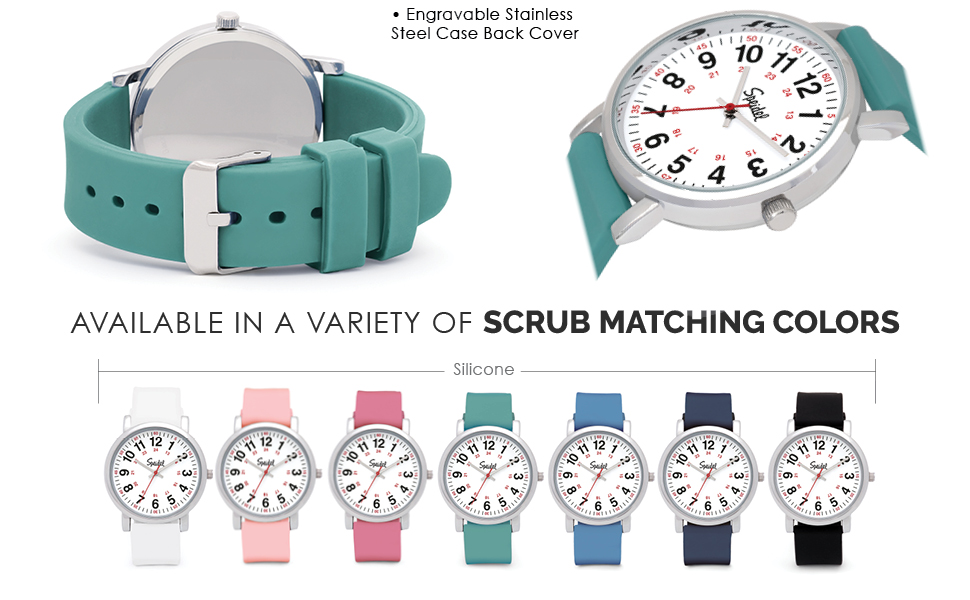Speidel Original Scrub Watch™ for Nurse, Medical Professionals and