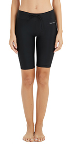 women swim short