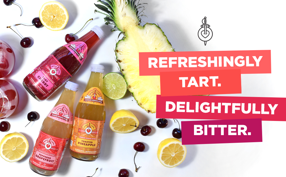 Bitter Love Peppered Grapefruit Sparkling Drinking