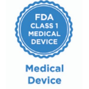Soothems are registered with the FDA as a Class 1, Medical Device