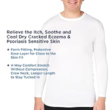 Eczema Psoriasis Itchiness Burning Dry Skin Rash Clothes Moisturize Cream Steroid Sensitive Natural 