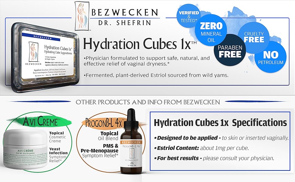 Bezwecken Hydration 1x Suppositories Professionally