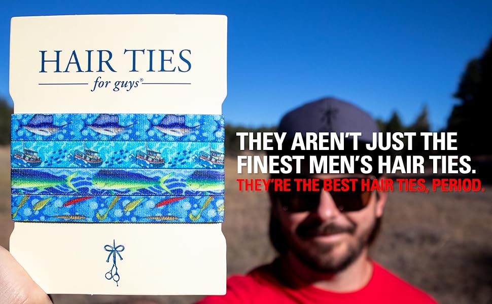 Amazon Com Hair Ties For Guys Superior No Rip No Slip Hair