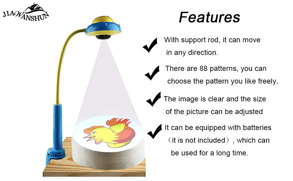 JIAWANSHUN DIY Cake Projector Pictures Projector for Cakes