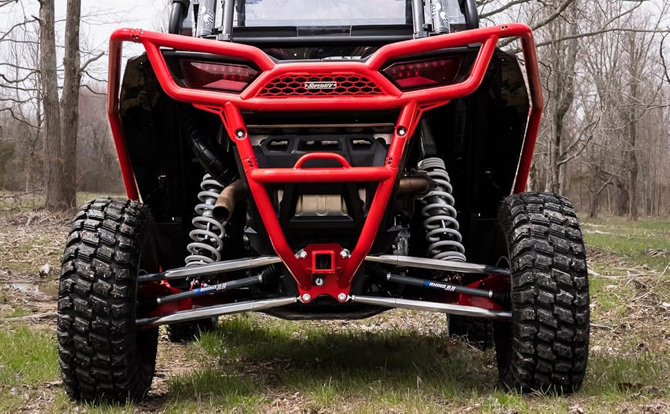 SuperATV Billet Aluminum Rear Radius Arms/Rods for Polaris