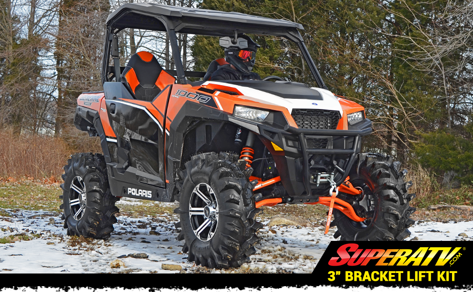 SuperATV 3 Inch Lift Kit for 2016+ Polaris General 1000/