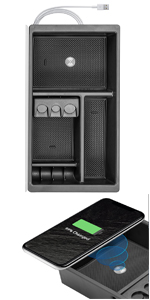 Center console organizer