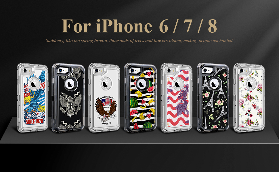 Amazon.com: MAXCURY for iPhone 8 Case, iPhone 7 Case, Heavy