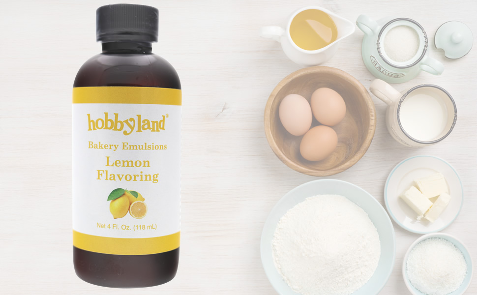 Hobbyland Bakery Emulsions (Lemon Flavoring, 4 fl oz