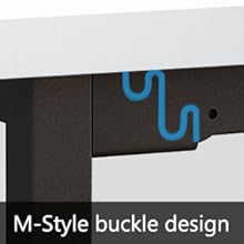 M-Style buckle design