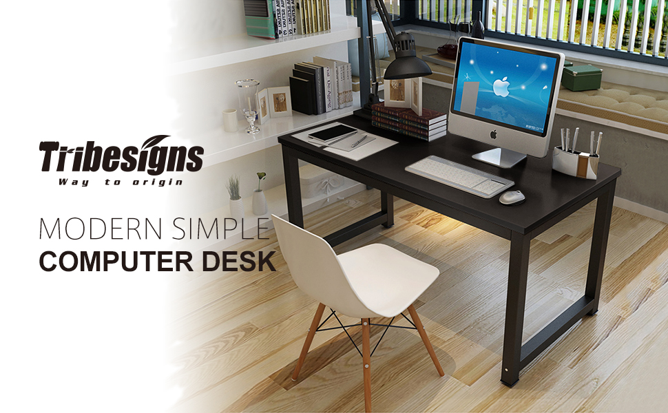 Amazon.com : Tribesigns Modern Simple Style Computer Desk ... Amazon.com : Tribesigns Modern Simple Style Computer Desk ... on {keyword}