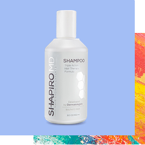 healthier hair, thicker hair, fuller hair, shampoo, conditioner, foam, Shapiro MD, hair growth