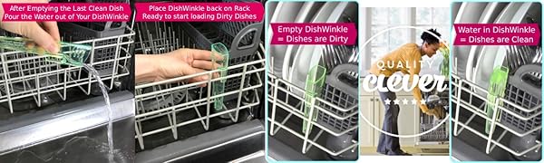 DishWinkle Clean / Dirty Indicator works INSIDE Your Dishwasher