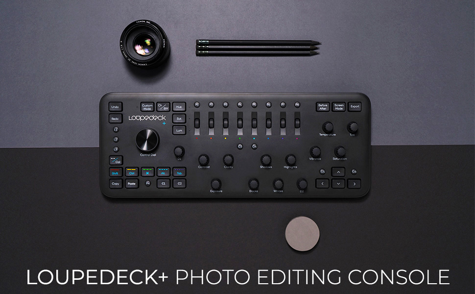 Loupedeck+ The Photo and Video Editing Console for Lightroom Classic