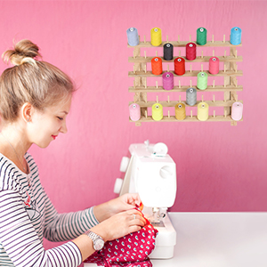 sewing thread rack