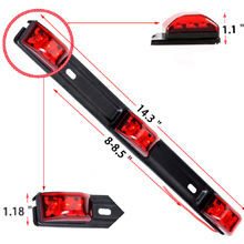 id light bar size, standard and universal