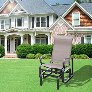 patio post glider chair