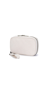 Women Wallet Card Case Leather Clutch Wallet Zipper Pocket Wristlet