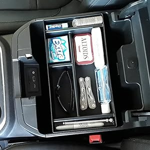 SLX153 Chevy Silverado GMC Sierra center console organizer tray