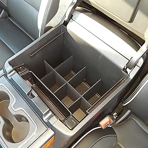 SLX115 Chevy Silverado GMC Sierra center console organizer