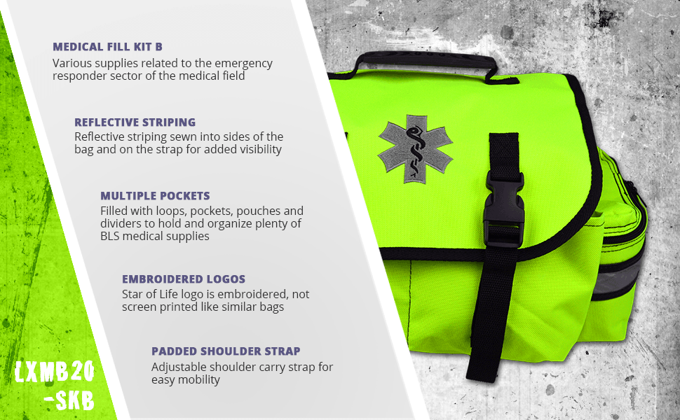 Lightning X Small First Responder EMT EMS Trauma Bag
