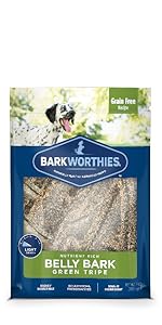Green Tripe Belly Bark (7 oz.)