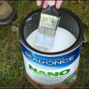 wood sealer stain seal once nano