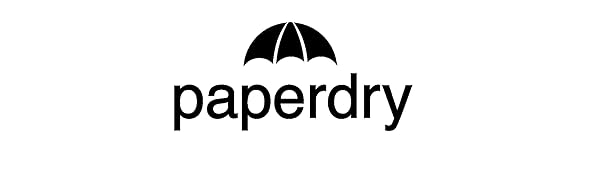 paperdry waterproof clipboards brand umbrella logo