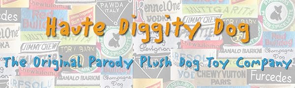 Haute Diggity Dog The Original Parody Plush Doy Toy Company