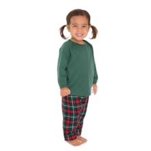 toddler matching Christmas pajamas