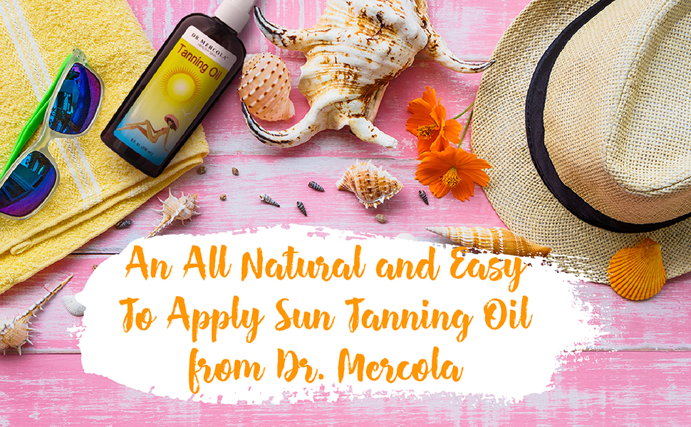 sun tanning oil