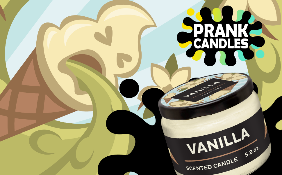 Prank Candles GoodtoBad Scented Candle, Vanilla to Dirty
