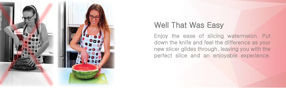 Sleeke slicer watermelon slicer watermelon cutter kitchen gadget watermelon knife