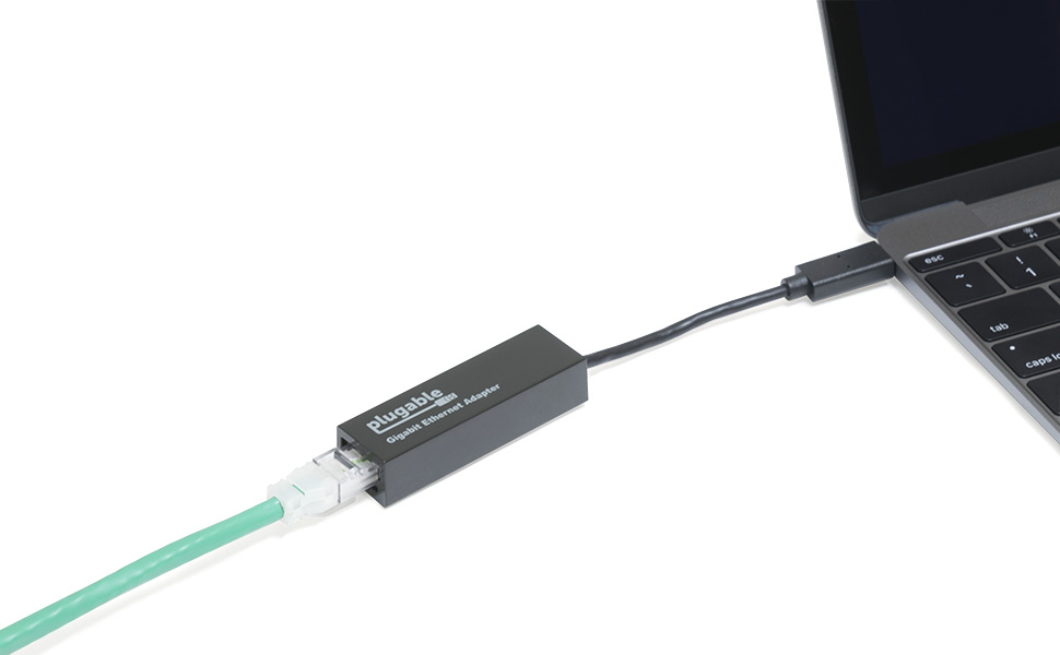 Plugable USB C to Gigabit 10/100/1000 LAN Network