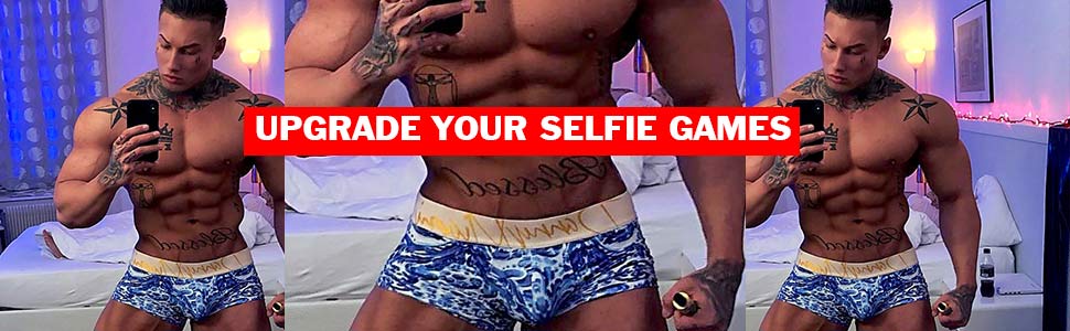 Top Men's Underwear - Boxer Briefs in Multiple Colors Patterns Designs 