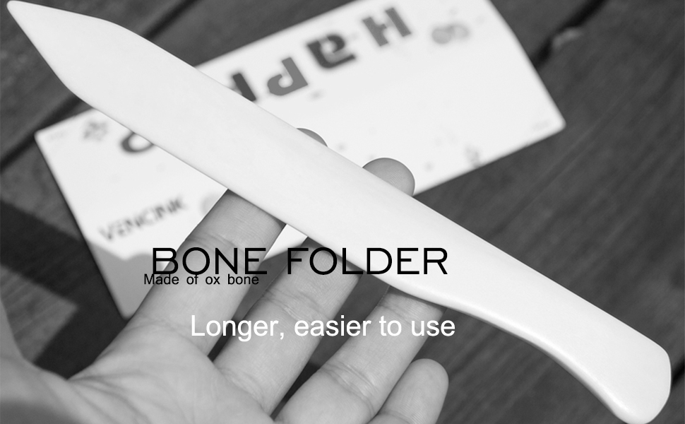 Large Genuine Bone Folder Tool Real Craft Bone Folders