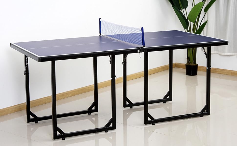 Aosom 72" Compact Folding MultiUse Indoor/Outdoor Table