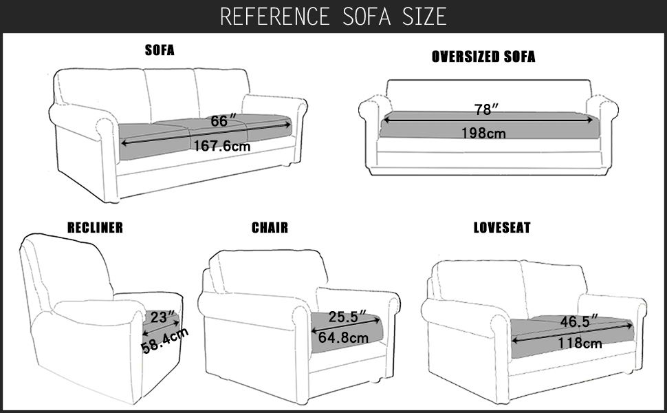 Sofa Loveseat Recliner And Chair Multi Size Rectangular Black