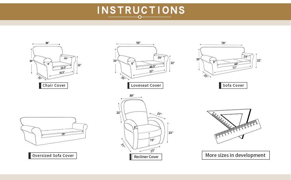 EasyGoing Micro Suede Sofa Slipcover Sofa Cover Couch