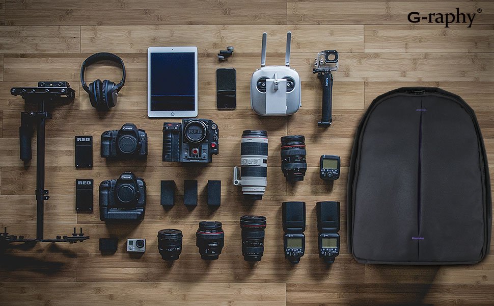 Amazon.com : G-raphy Camera Insert Camera Bag with Sleeves