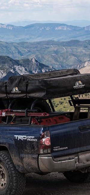 tuff stuff overland rooftop tent driving cover