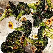 Roast vegetables with Szechuan Chili Oil