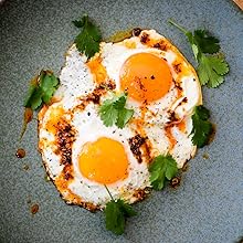 Fried Eggs with Szechuan Chili Oil
