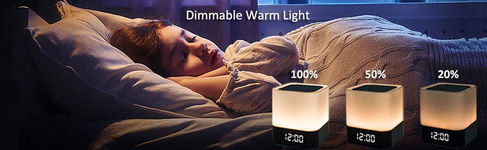 touch control light dimmable bedside lamp table lamp