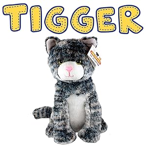 Tig the Tabby Cat from Shelter Pets series one plush animals