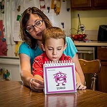 Moods Emotions Flashcard Autism ADHD Preschool Teacher Homeschool Toddler Kindergarten Special Needs