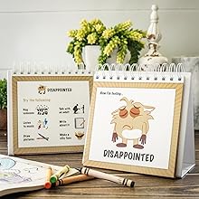 Moods Emotions Flashcard Autism ADHD Preschool Teacher Homeschool Toddler Kindergarten Special Needs