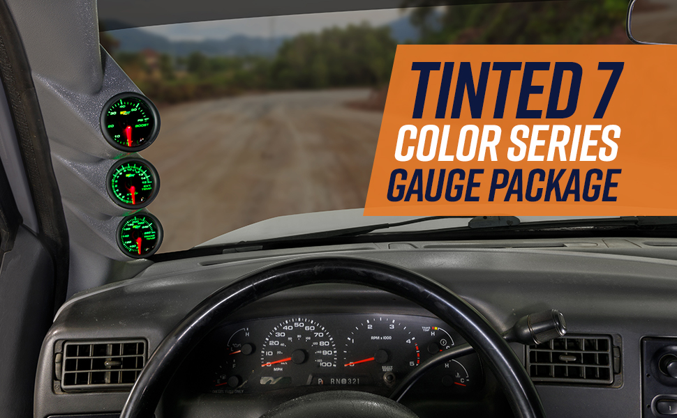 7 Color Series Gauge Package