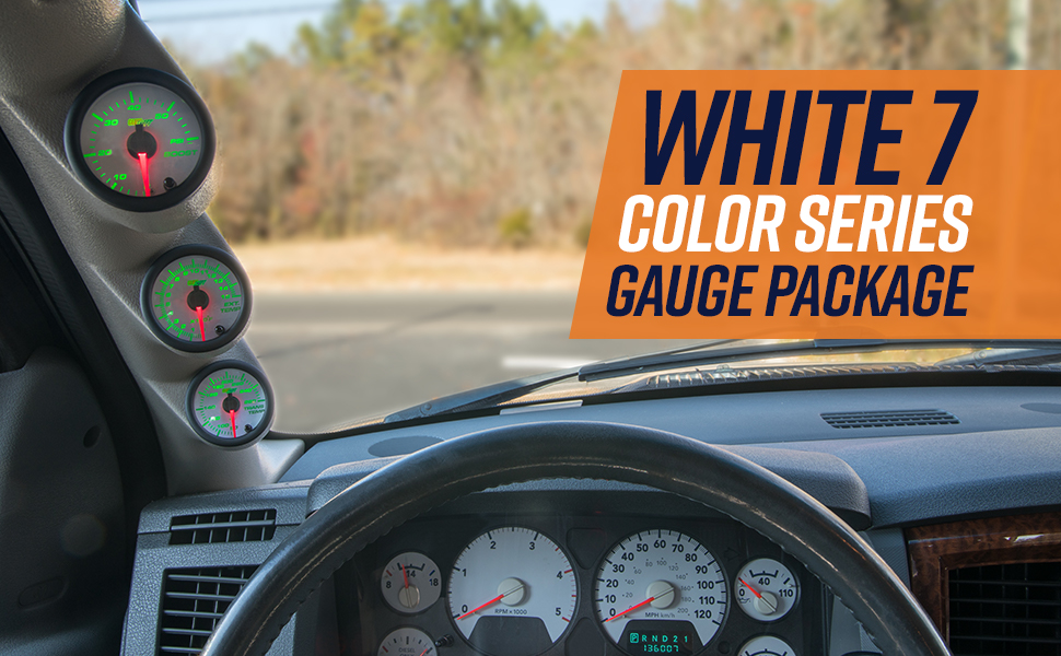 7 Color Series Gauge Package